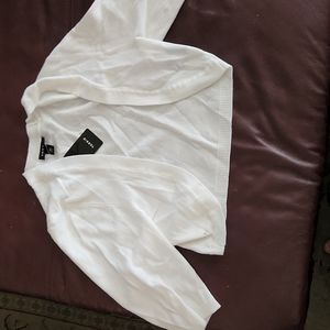 Women's cut away Shrug